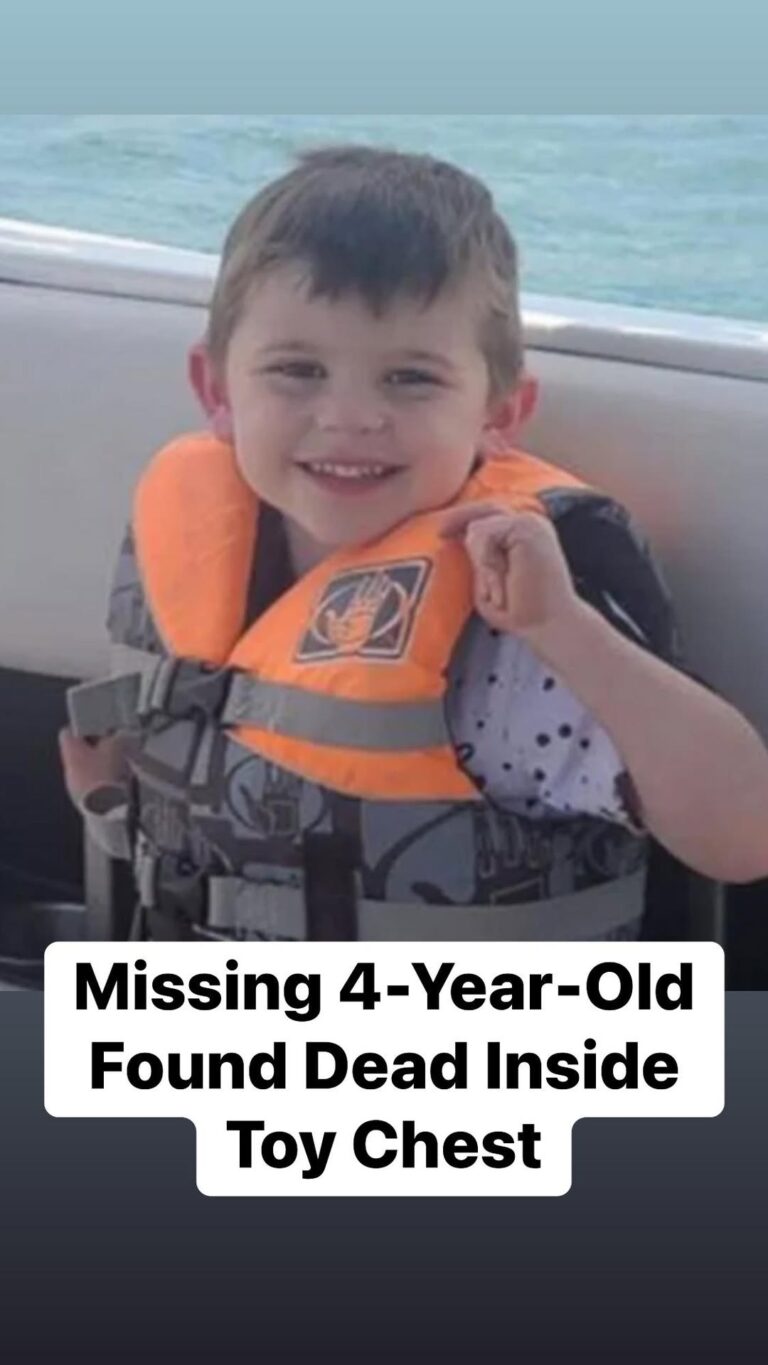 Missing 4-Year-Old Found Dead Inside Toy Chest