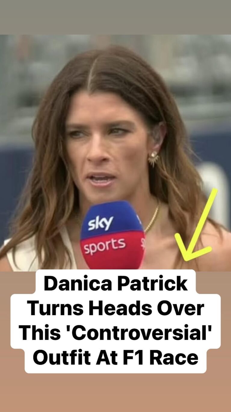 Danica Patrick Turns Heads Over This ‘Controversial’ Outfit At F1 Race