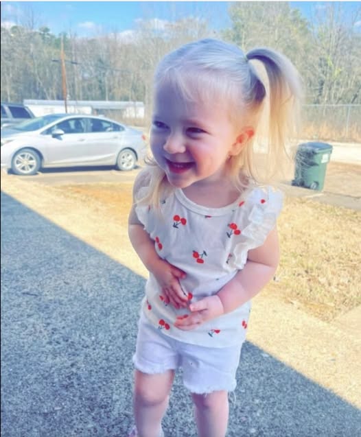 2-year-old Arkansas girl