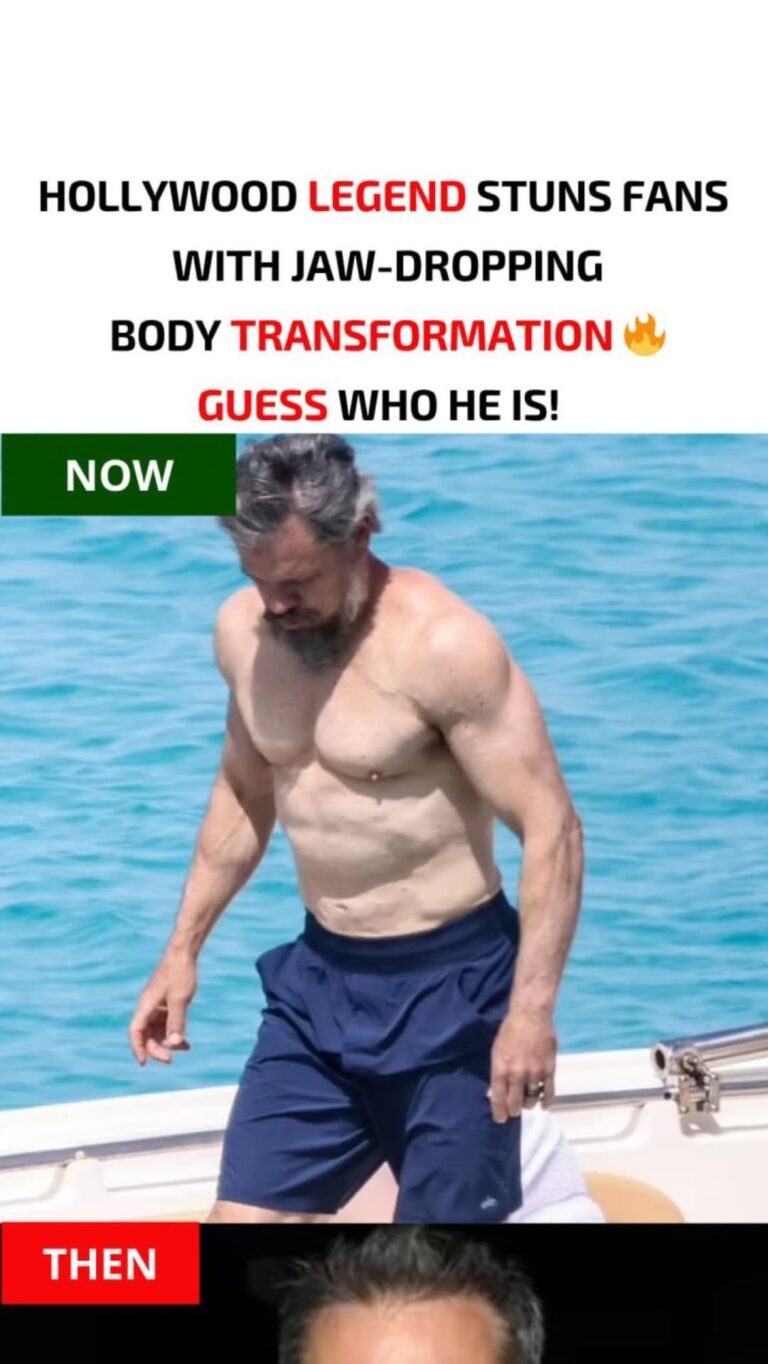 Hollywood Legend Stuns Fans with Jaw-Dropping Body Transformation and Yacht Dive!