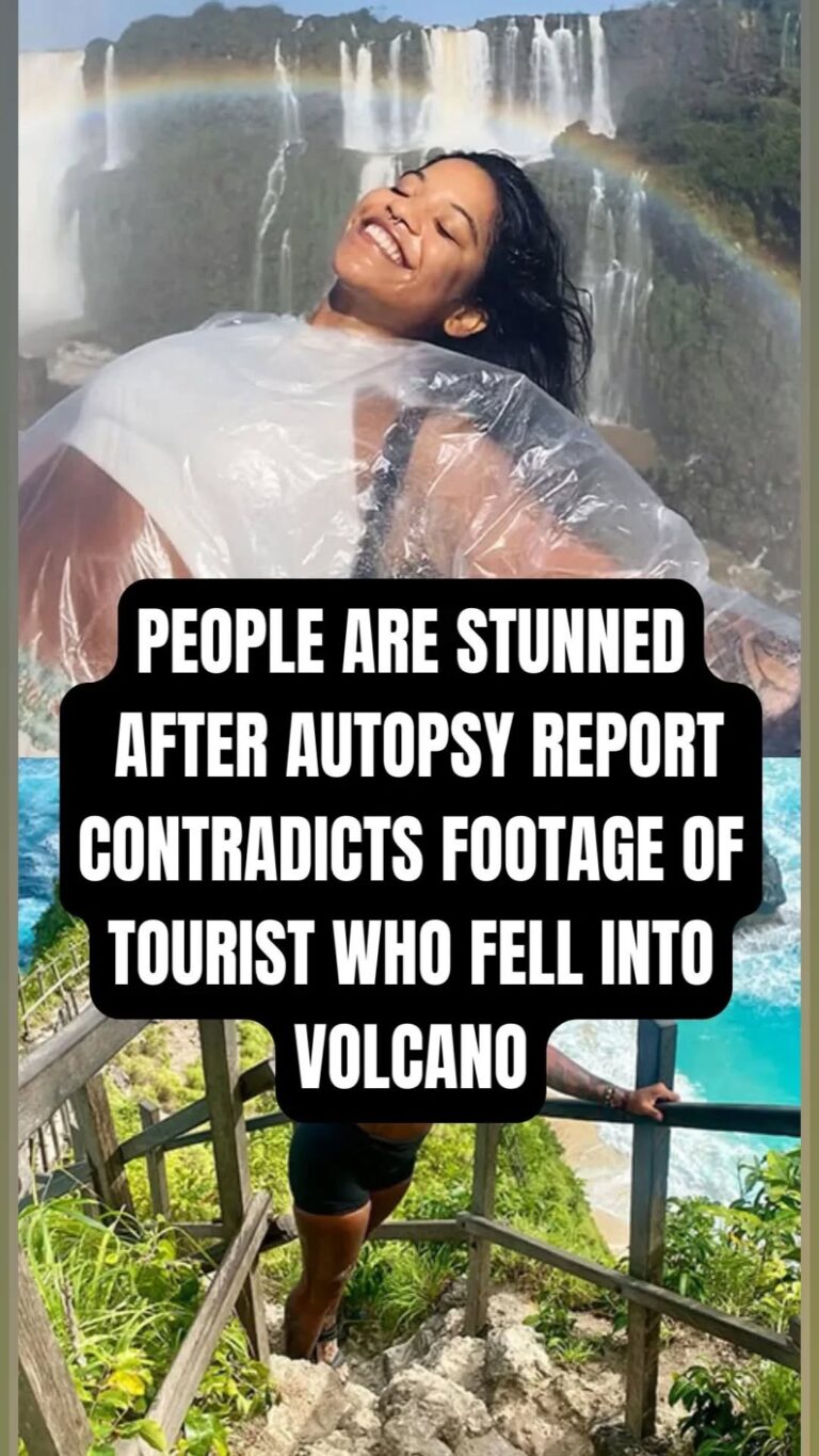 People Are Stunned After Autopsy Report Contradicts Footage Of Tourist Who Fell Into Volcano