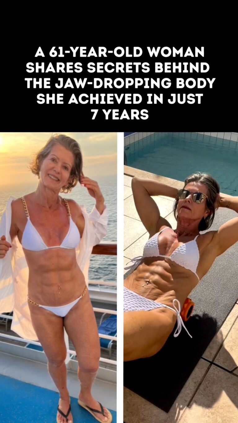 A 61-Year-Old Woman Shares Secrets Behind the Jaw-Dropping Body She Achieved in Just 7 Years