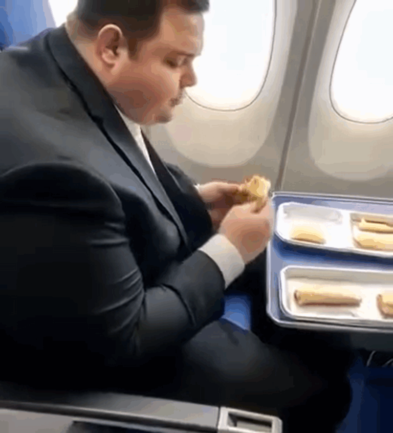 Entitled Passenger Stole My In-Flight Meal—But Karma Served the Real Dish