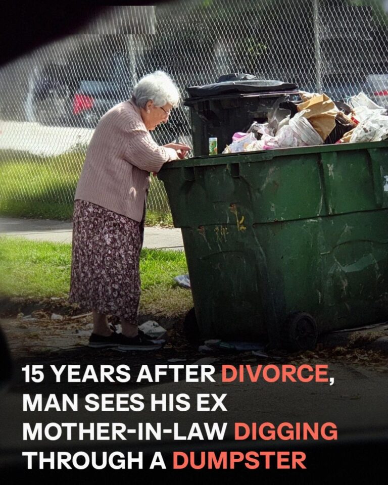 15 Years after Divorce, Man Sees His Ex Mother-In-Law Digging through a Dumpster – Story of the Day