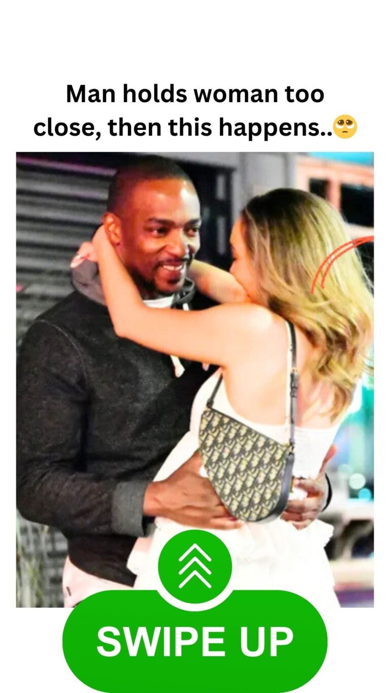 Anthony Mackie Spotted Sharing PDA with Mystery Woman in London!