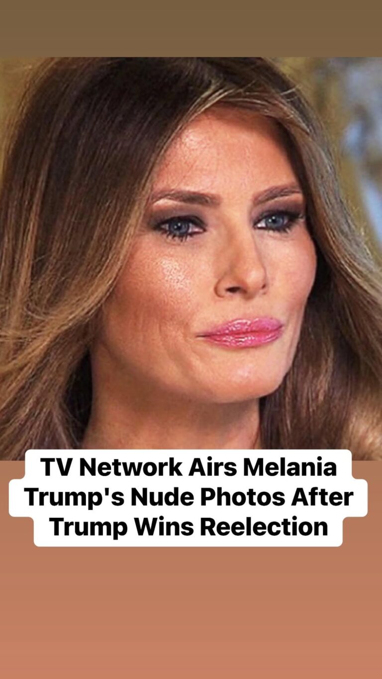TV Network Airs Melania Trump’s Nude Photos After Trump Wins Reelection