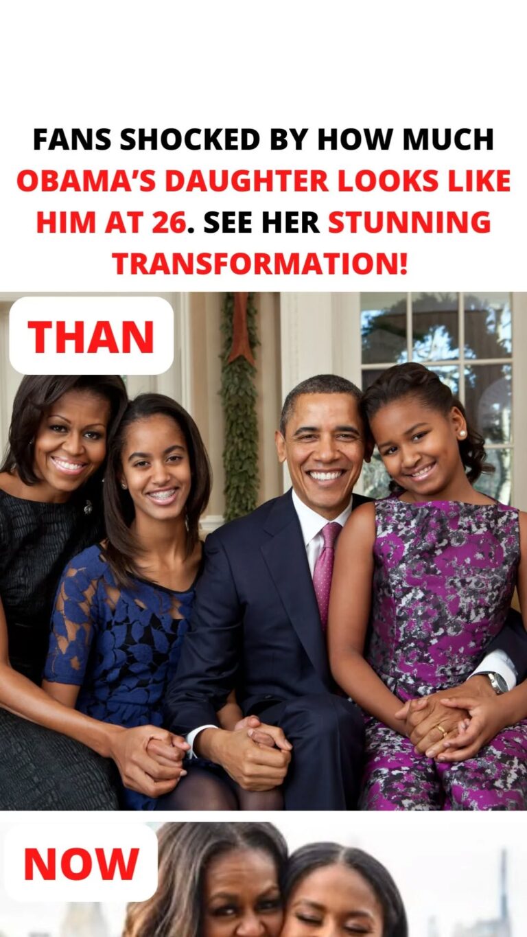 Barack and Michelle Obama’s 26-year-old daughter, who “looks just like her dad,” has fans in awe!