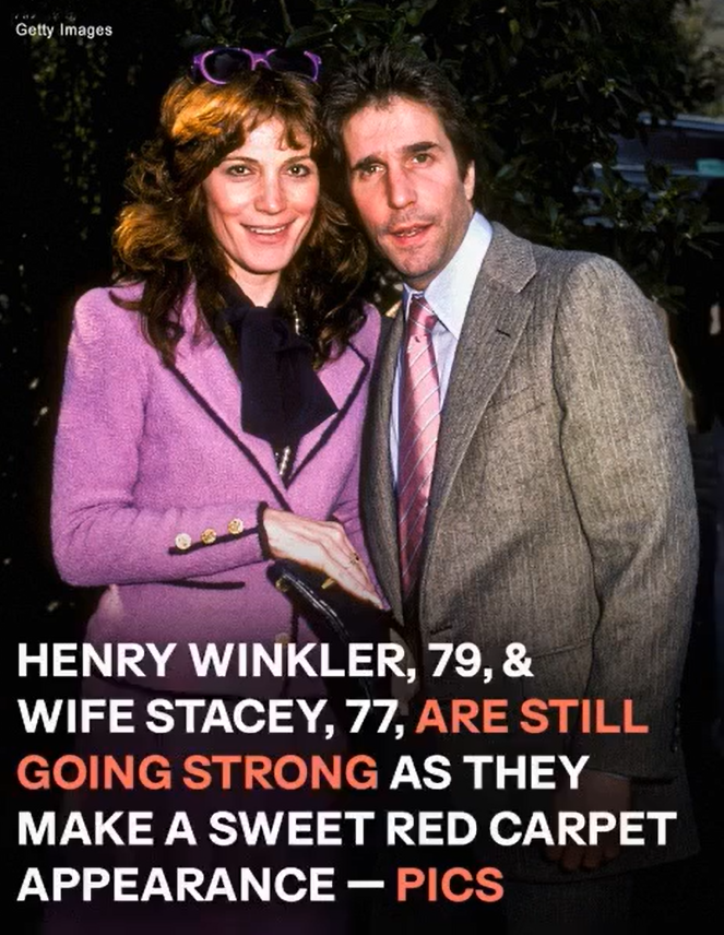 Henry Winkler Attends Television Academy Hall of Fame Event with Family