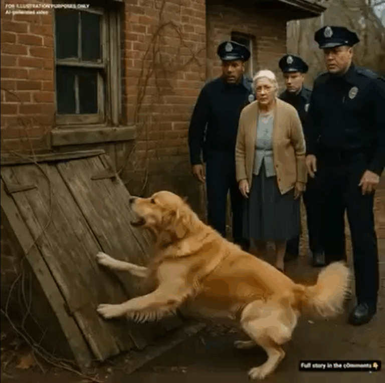 Her Dog Became Suddenly Cheerful—So She Went to the Police, and They Discovered the Unthinkable