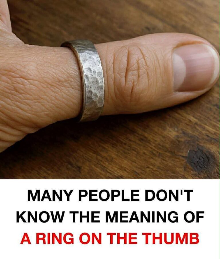 Thumb Rings: What They Symbolize for Women vs. Men – A Hidden Meaning Few Know