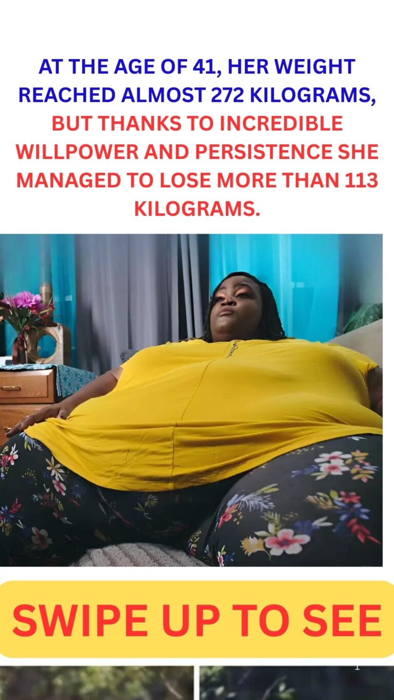 From 272 Kilograms to a New Life: A Woman’s Unbelievable Weight Loss Journey Through Sheer Willpower