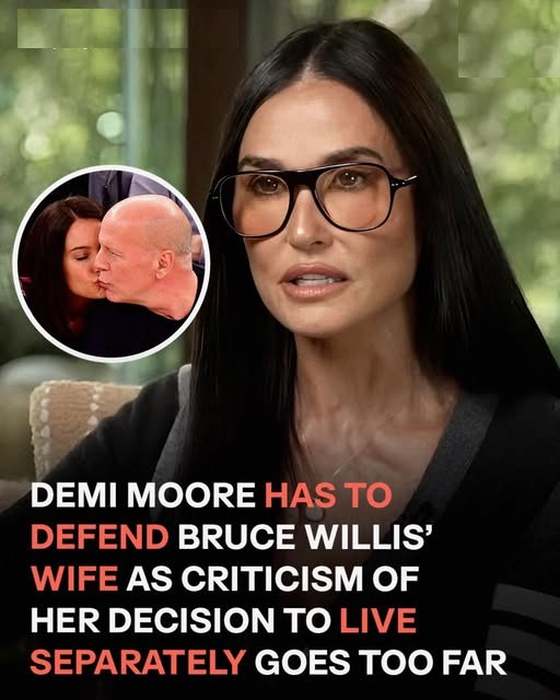 Demi Moore Speaks Out After Emma Heming’s Decision to Move Husband Bruce Willis to a ‘Second Home’