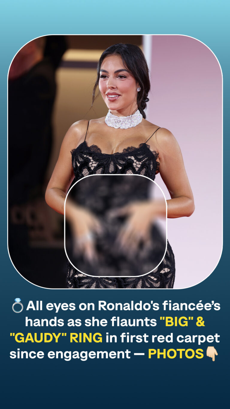 Georgina Rodríguez Turns Heads in Venice Wearing a Dazzling Diamond Engagement Ring from Cristiano Ronaldo