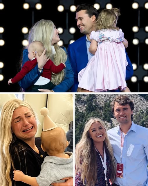 “CHARLIE KIRK’S WIFE COLLAPSED IN A SCREAM – A Bullet Through Her Husband’s Neck Left Her Two Young Children Losing Their Father, Her Parents Losing Their Son, and the Whole of America in Shock!” The moment Charlie Kirk was shot in front of hundreds of students, his young wife collapsed on the spot, her heart bleeding in indescribable pain. Her two young children lost their father forever. Her elderly parents were stunned when their son was taken away by senseless violence. The whole of America was shocked by a brutal assassination, where a family was torn apart in an instant. This is the pain that makes millions of people unable to hold back their tears.