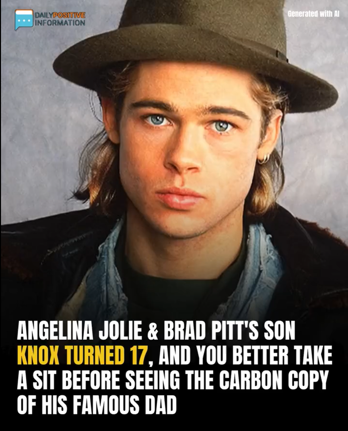 Jolie-Pitt’s Son Knox Is Carbon Copy Of His Famous Dad