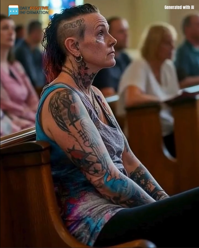 In Church, I Noticed An Adult Woman Who Many Tattoos And Body Piercings, And It Made Me Uncomfortable
