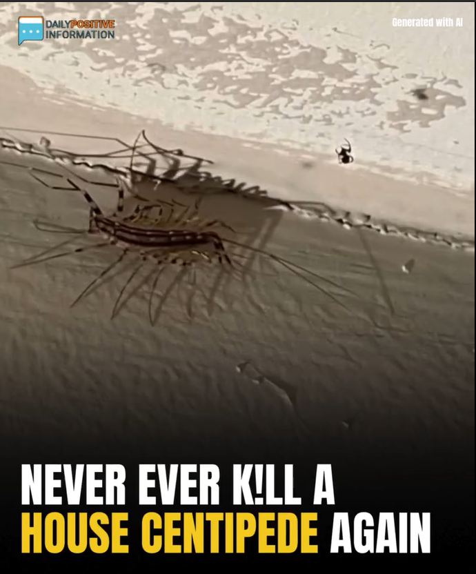 Why You Should Never Kill A House Centipede Inside Your House Again